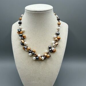 Genuine freshwater pearl necklace